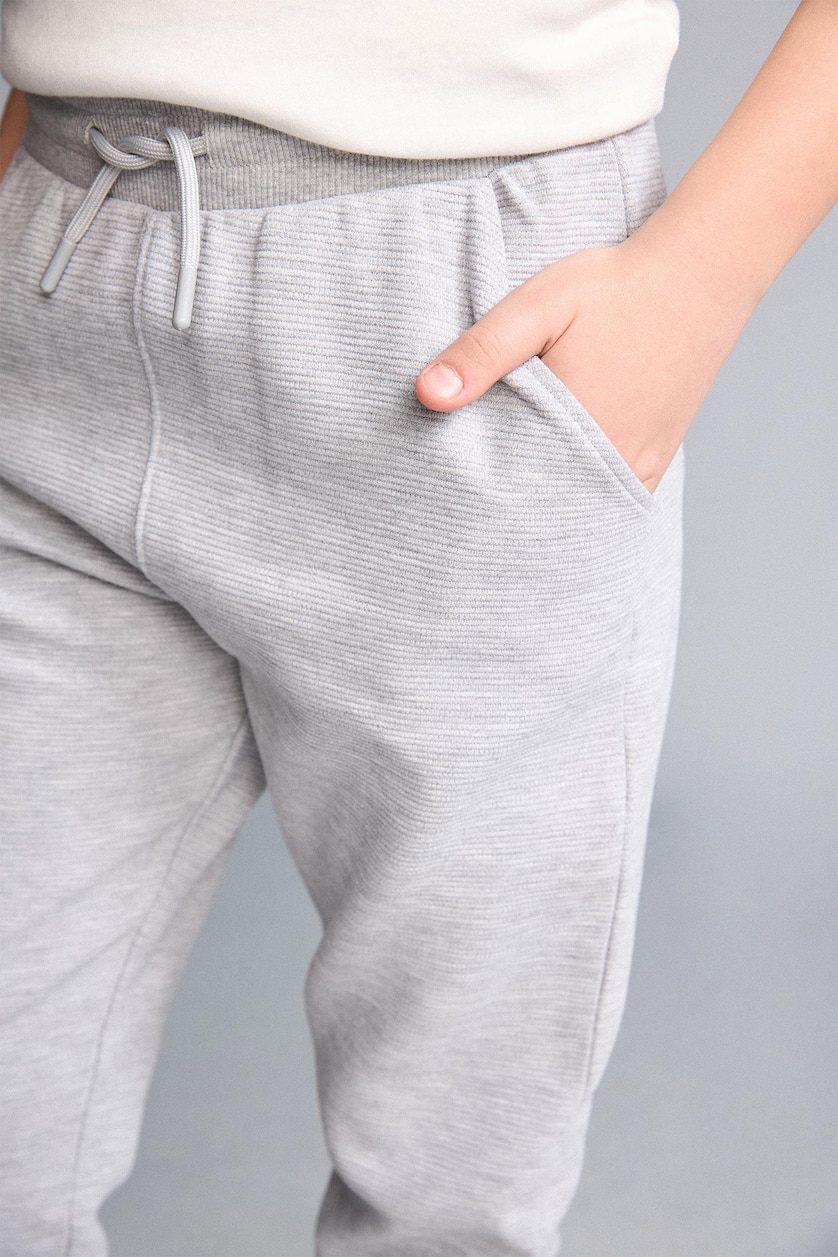 أولاد ميلانج رمادي Boy Elastic Waist Pocket Sweatpants