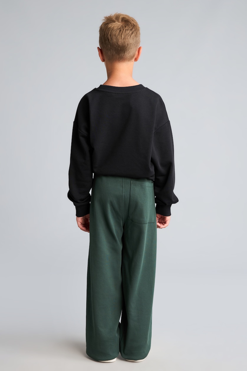 Young Boys - Teen Boys Dark Green Regular Fit Trousers