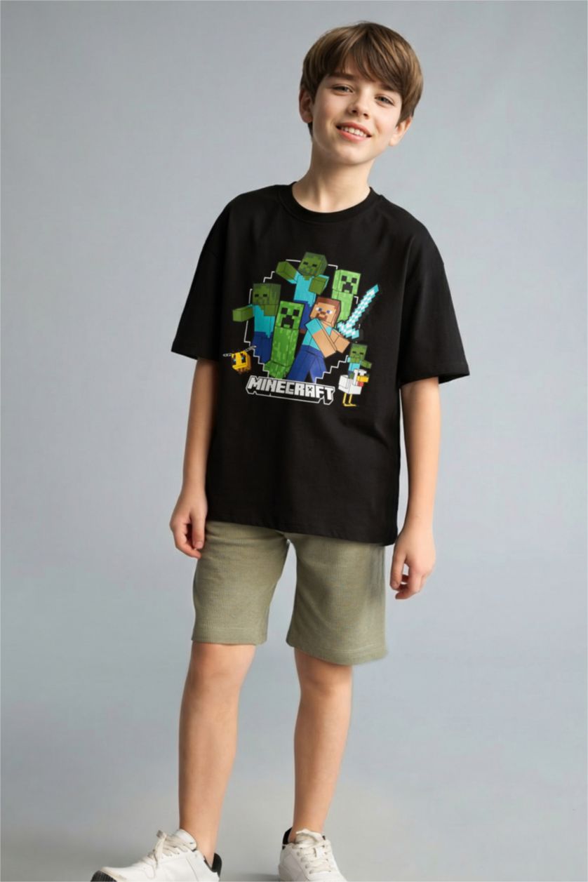 Мальчики и подростки Светлый хаки Шорты из вафельной ткани для мальчиков