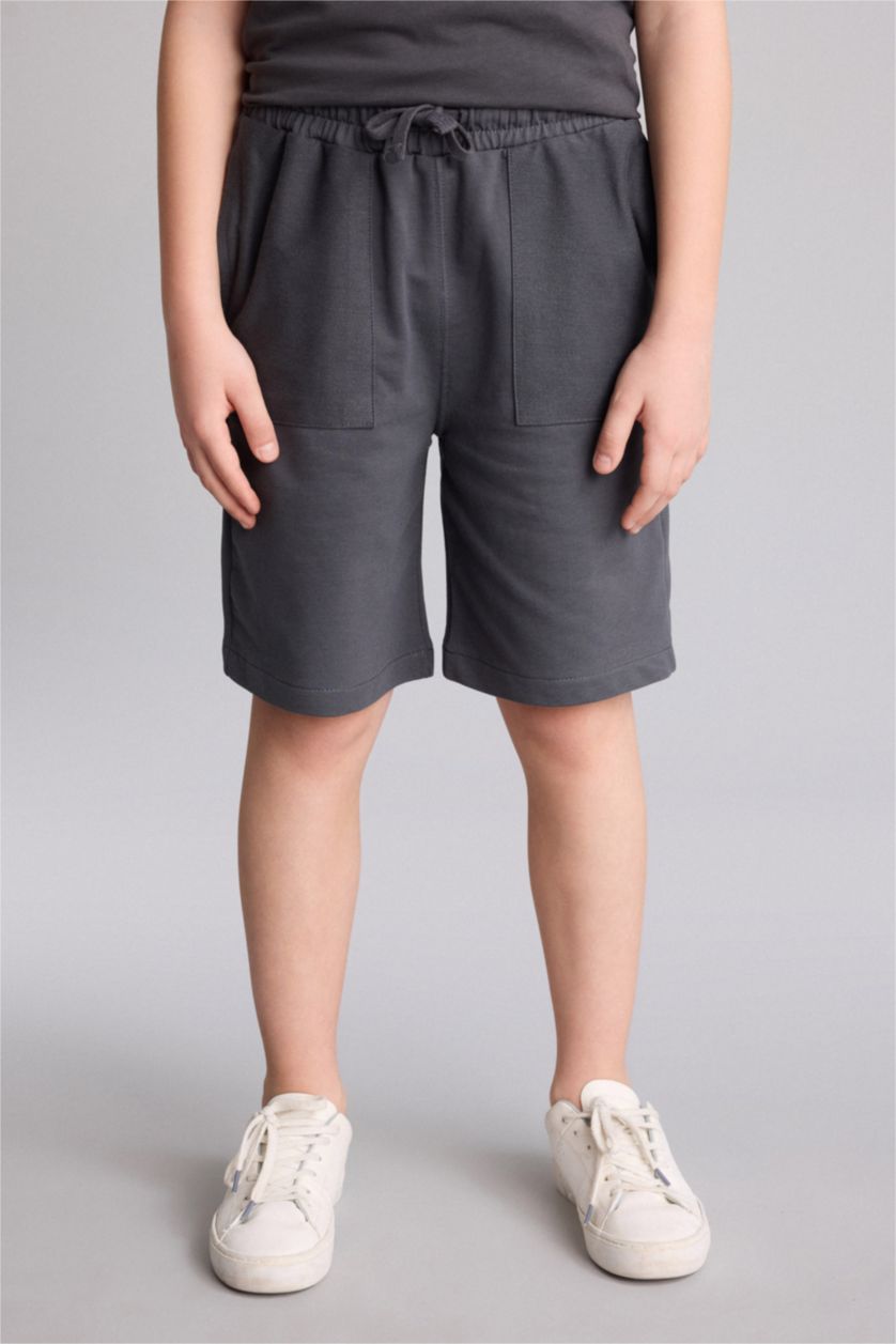 Young Boys - Teen Boys Anthracite Regular Fit Shorts