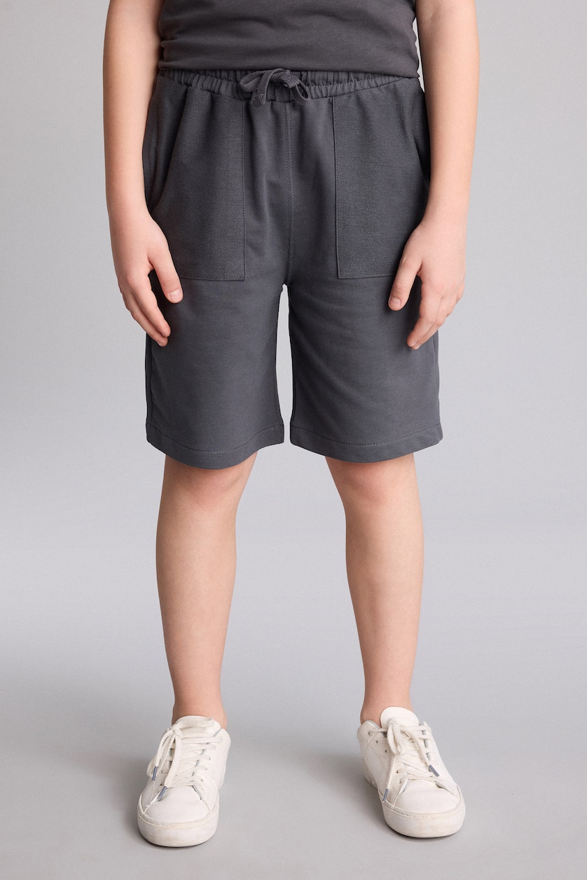 BOYS & TEENS Anthracite Boy Regular Fit Shorts