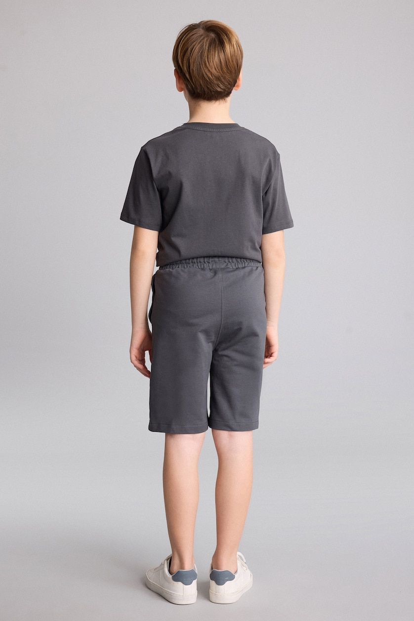 BOYS & TEENS Anthracite Boy Regular Fit Shorts
