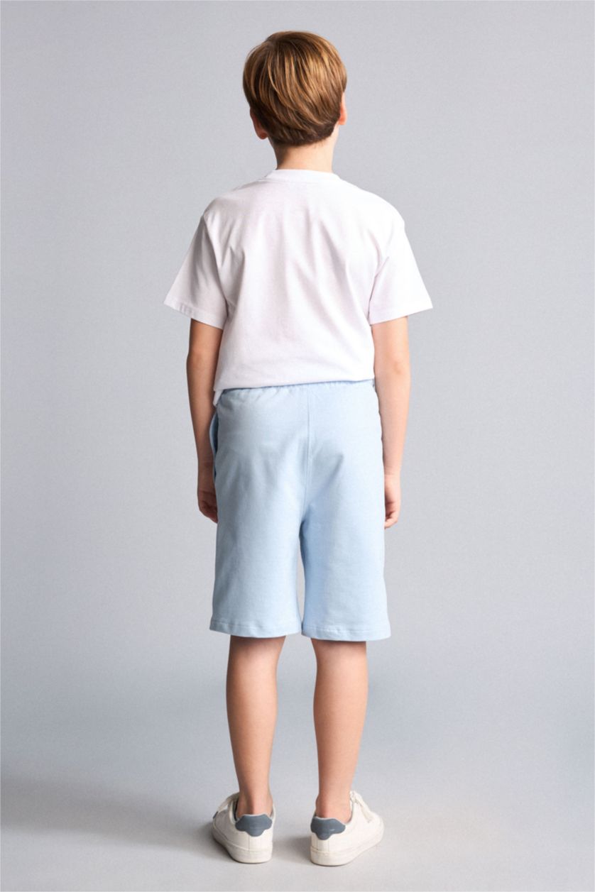 Young Boys - Teen Boys Light Blue Regular Fit Shorts