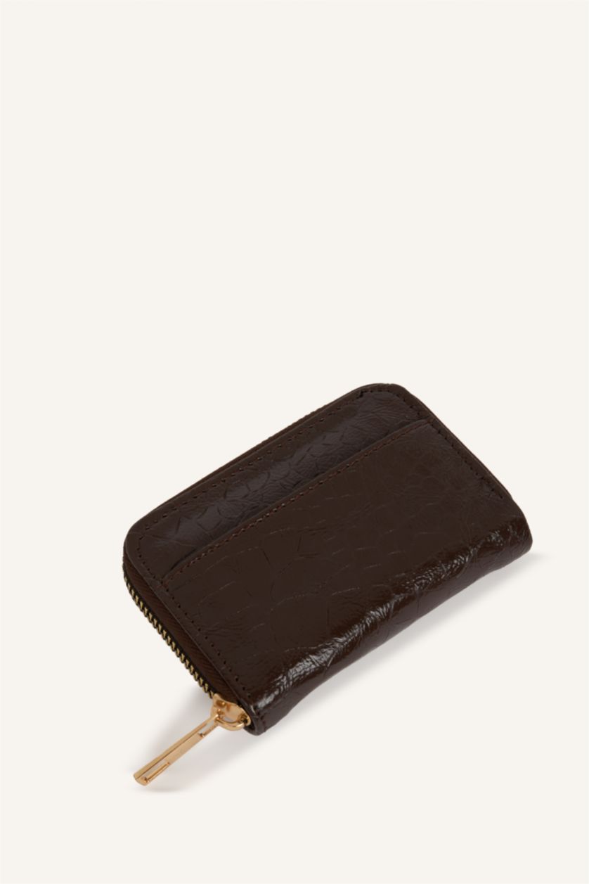 Kadın Kahve Kadın Bozuk Para Çantası