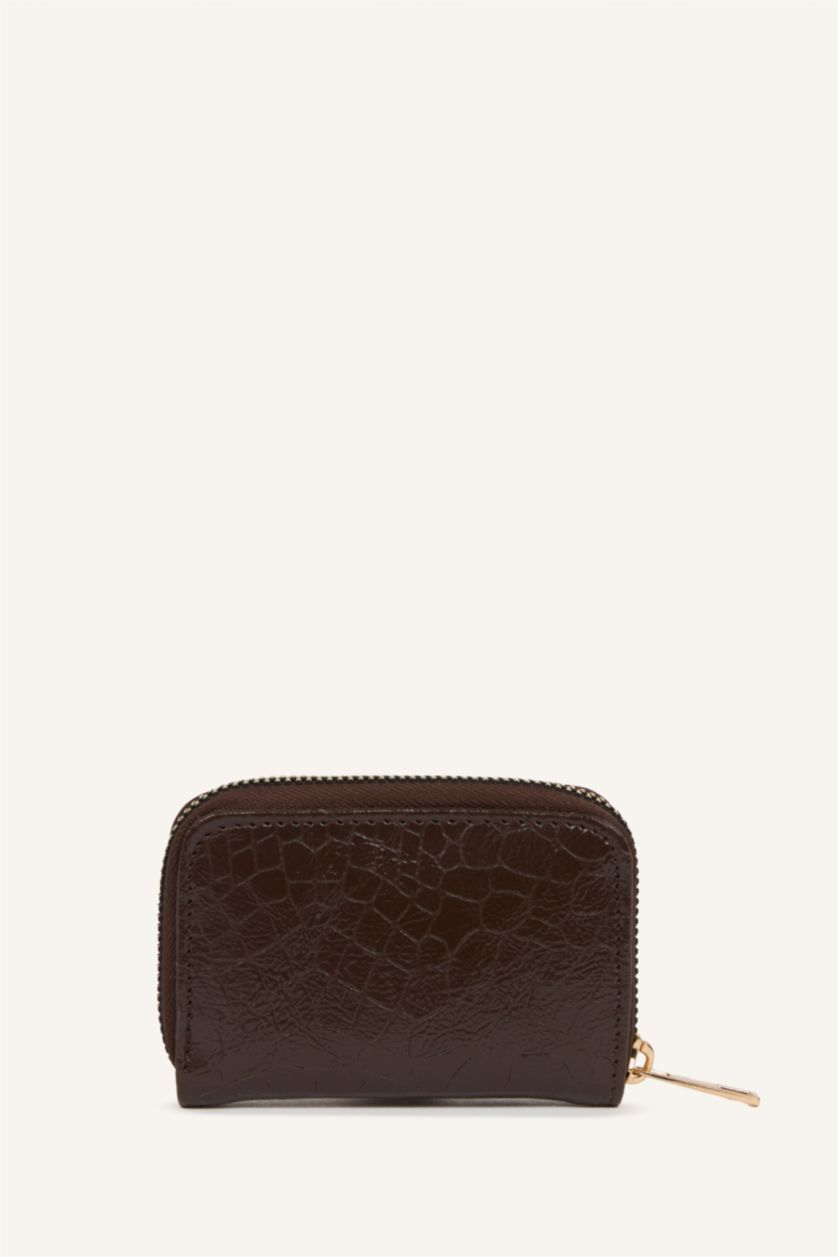 Kadın Kahve Kadın Bozuk Para Çantası