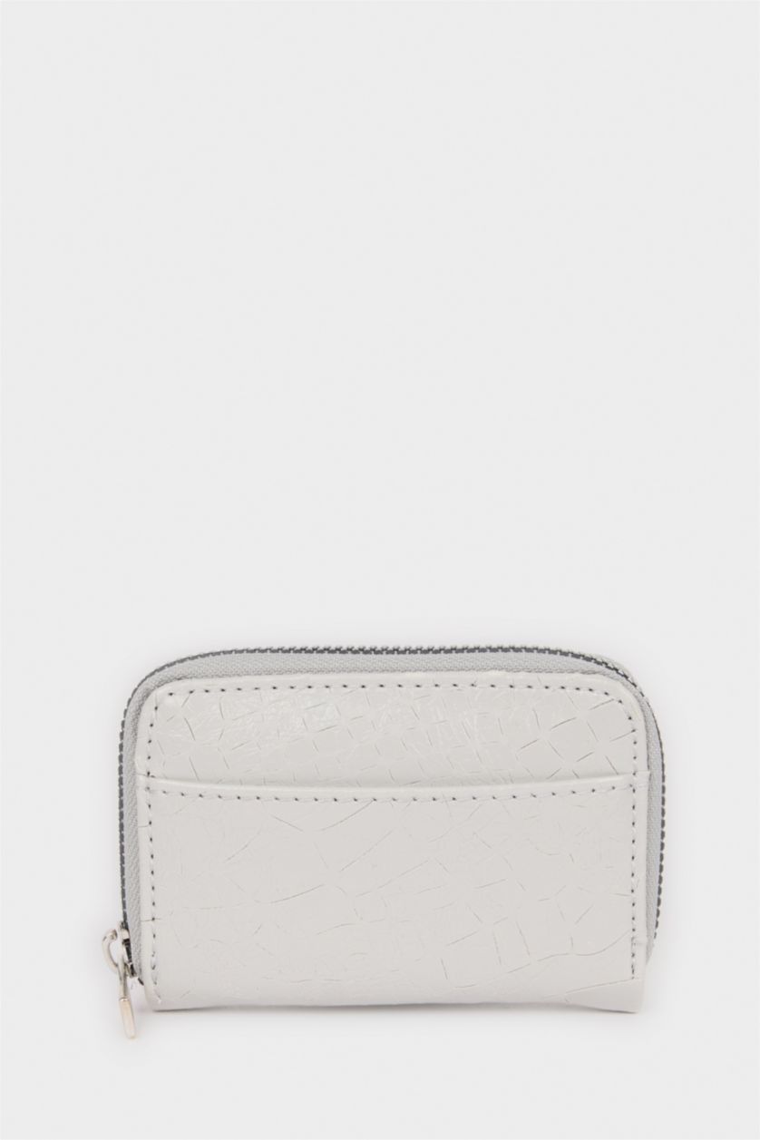 Kadın Gri Kadın Bozuk Para Çantası