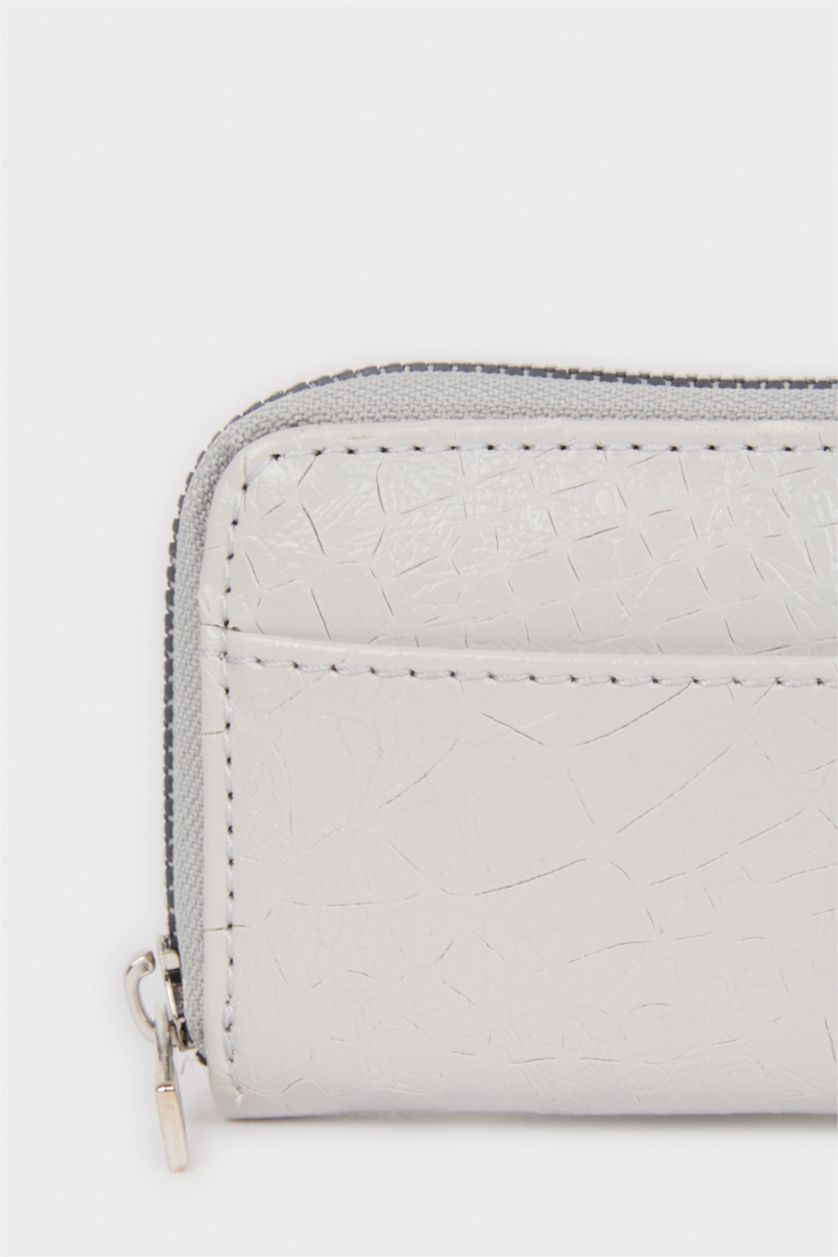 Kadın Gri Kadın Bozuk Para Çantası