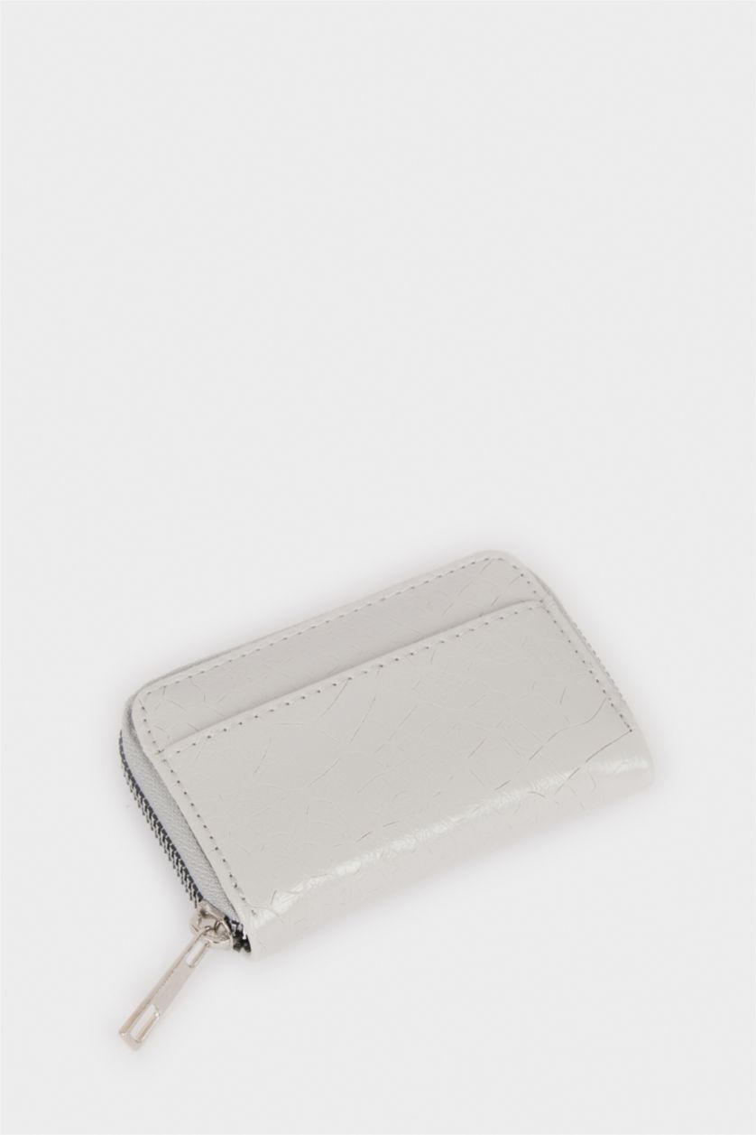 Kadın Gri Kadın Bozuk Para Çantası