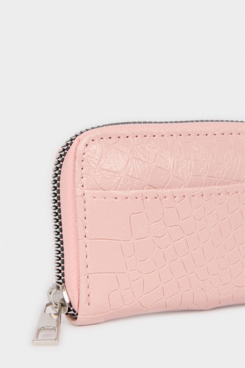 Kadın Pembe Kadın Bozuk Para Çantası