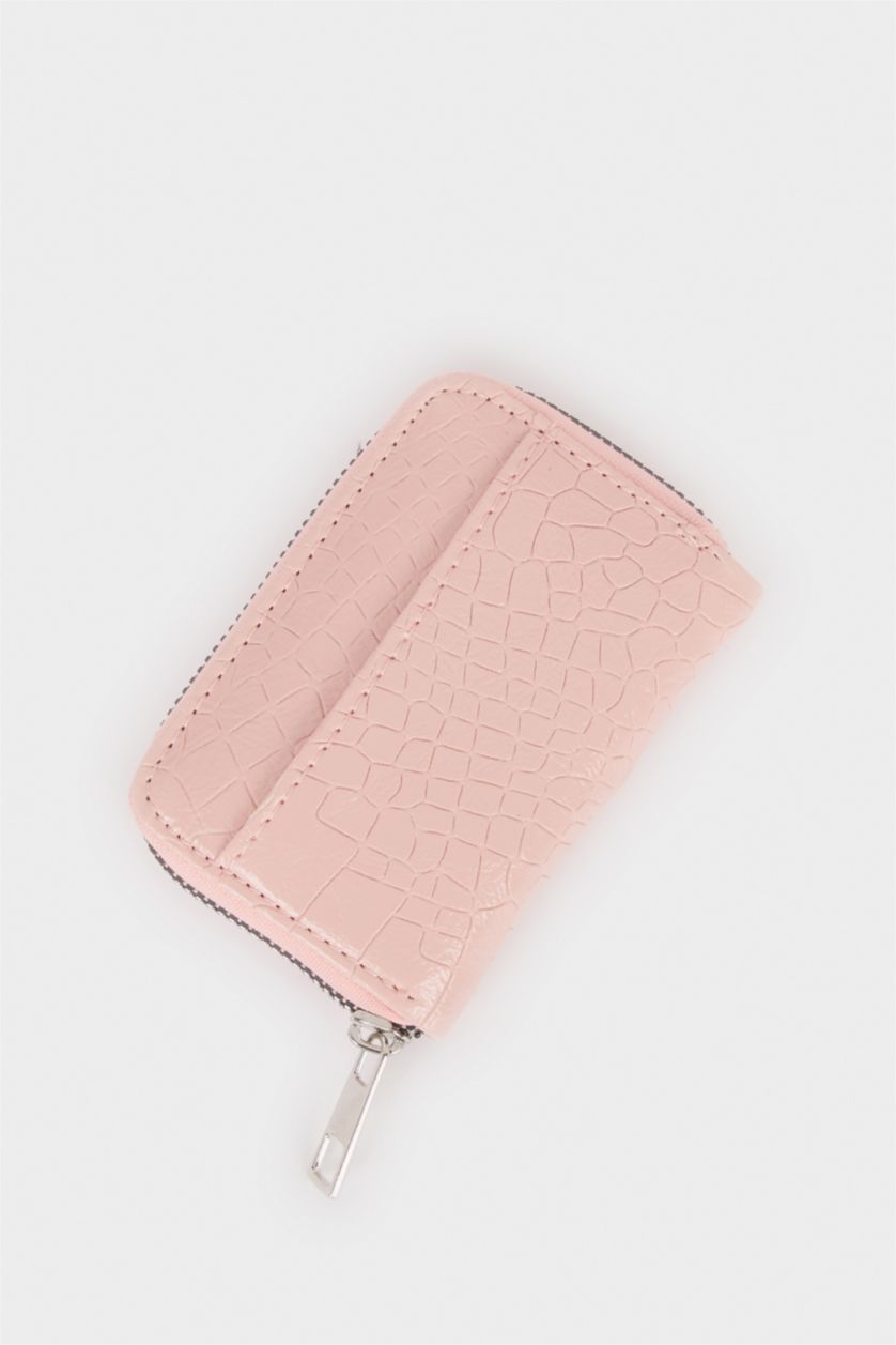 Kadın Pembe Kadın Bozuk Para Çantası