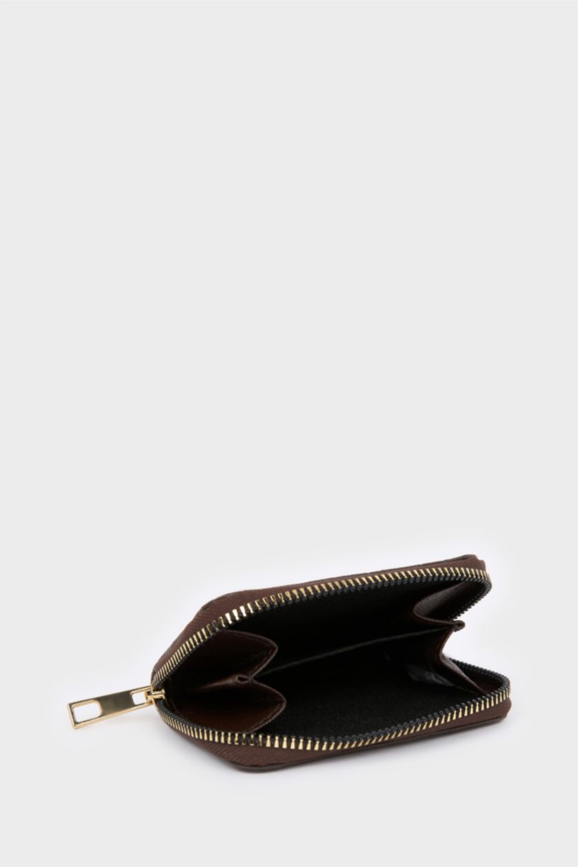 Kadın Kahve Kadın Bozuk Para Çantası