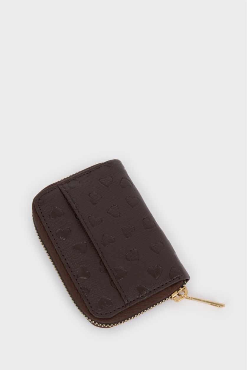 Kadın Kahve Kadın Bozuk Para Çantası