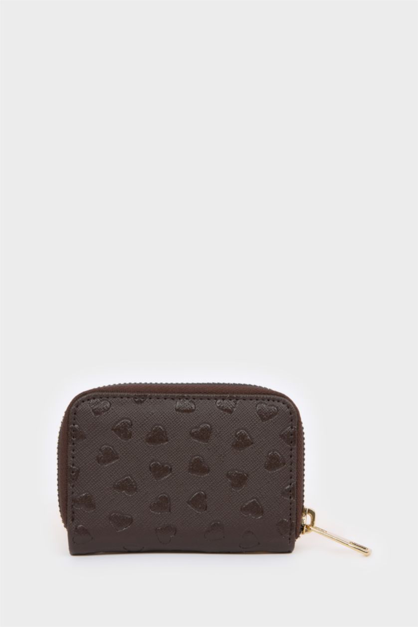 Kadın Kahve Kadın Bozuk Para Çantası