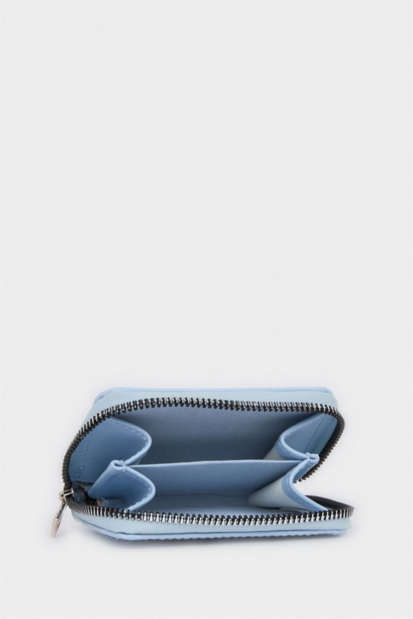 Kadın Açık Mavi Kadın Bozuk Para Çantası