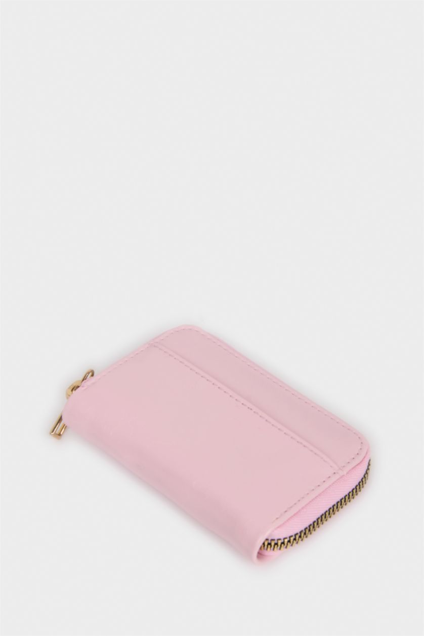 Kadın Açık Pembe Kadın Bozuk Para Çantası