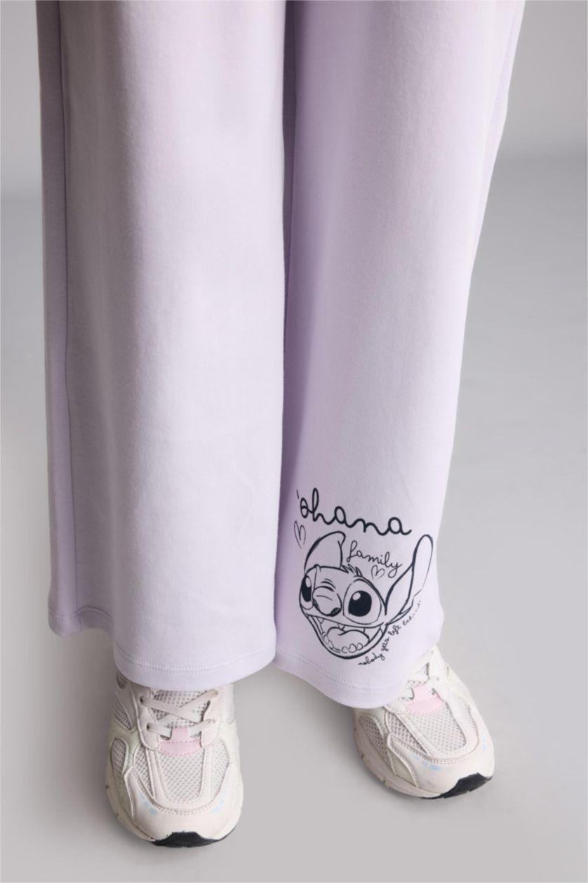 Kız Çocuk - Genç Kız Açık Lila Dısney Lılo & Stıtch 2'li Takım Kız Çocuk