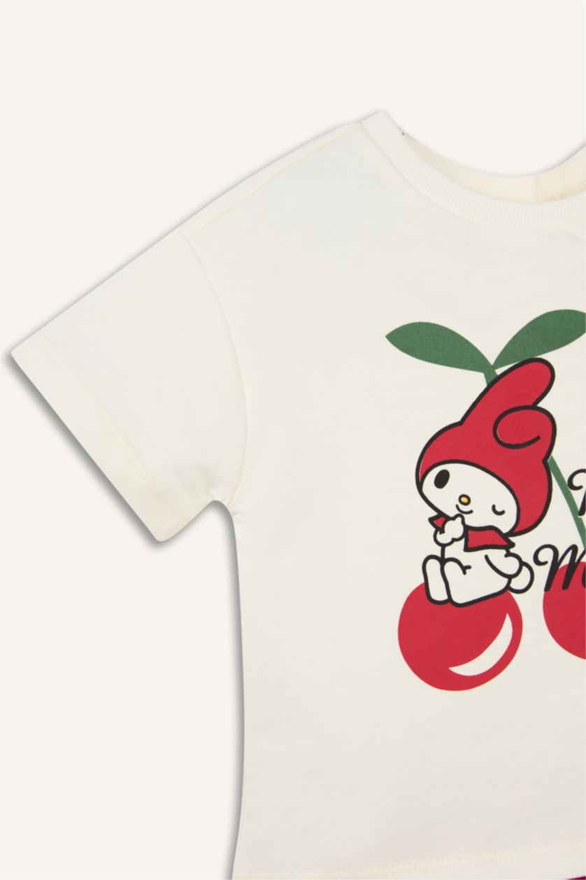 Kız Bebek Ekru Monchhichi Kız Bebek 2'li Takım