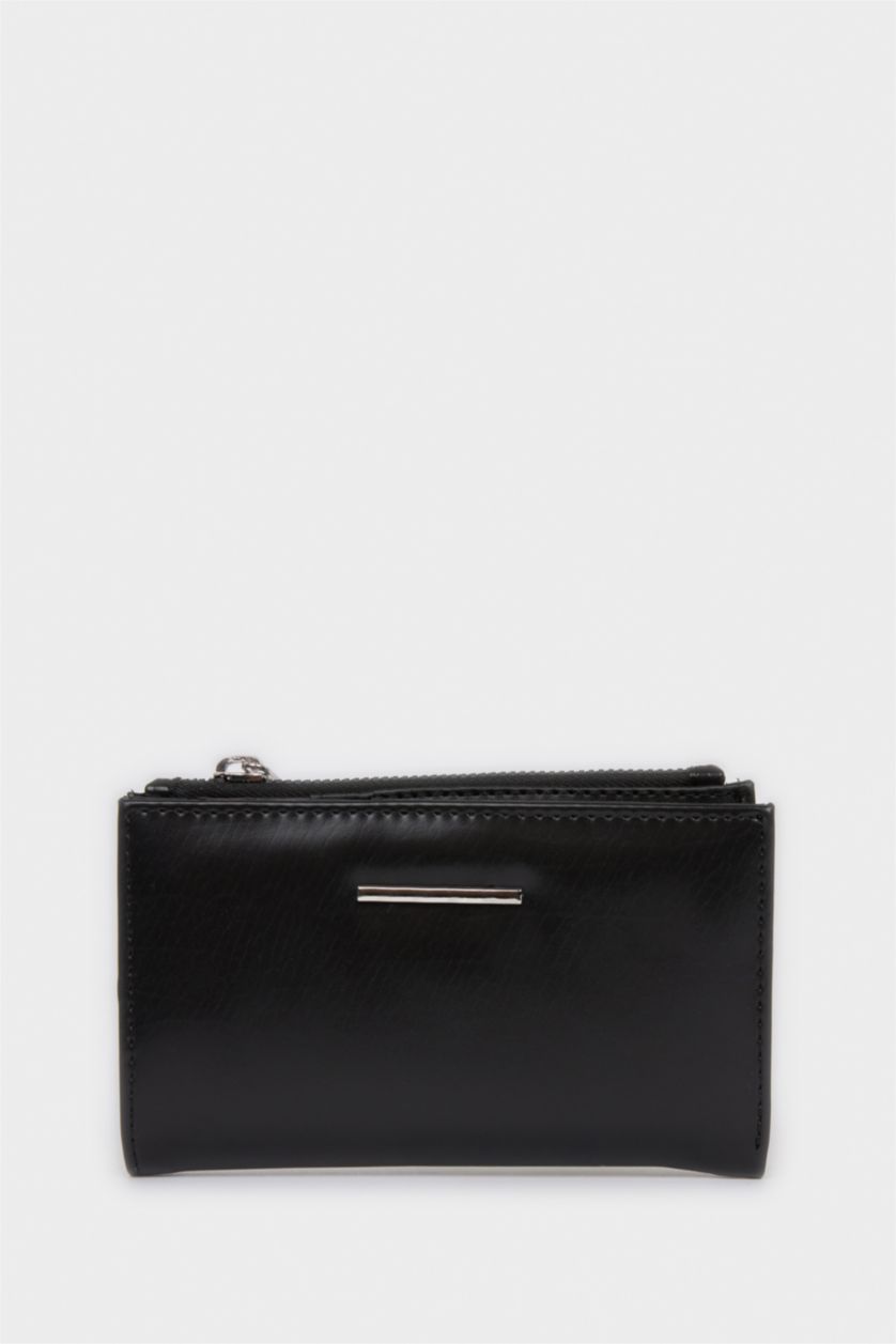 Kadın Siyah Kadın Suni Deri Cüzdan