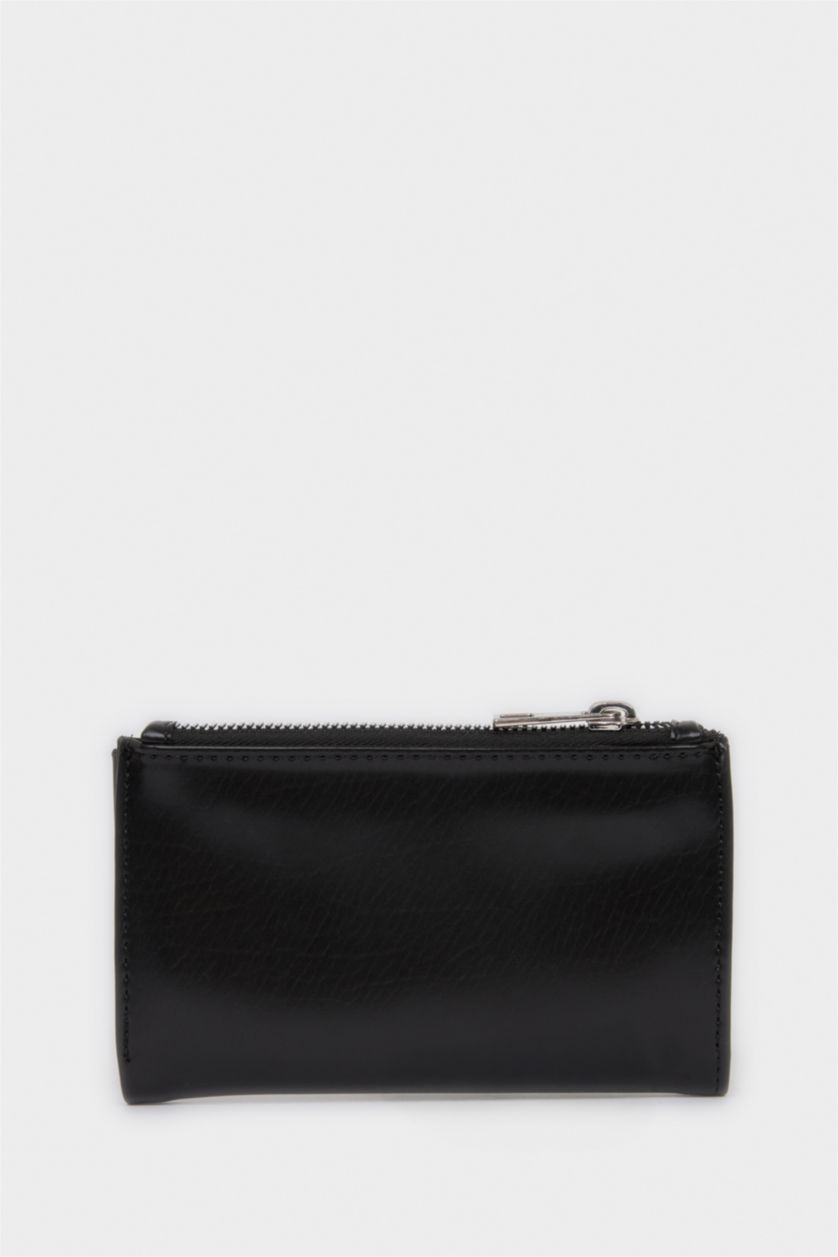 Kadın Siyah Kadın Suni Deri Cüzdan