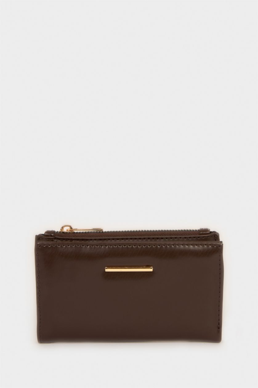 Kadın Kahve Kadın Suni Deri Cüzdan