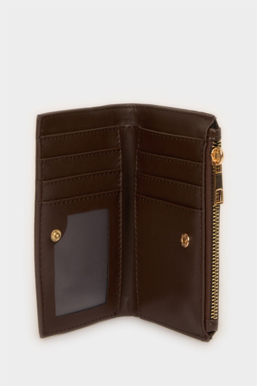 Kadın Kahve Kadın Suni Deri Cüzdan