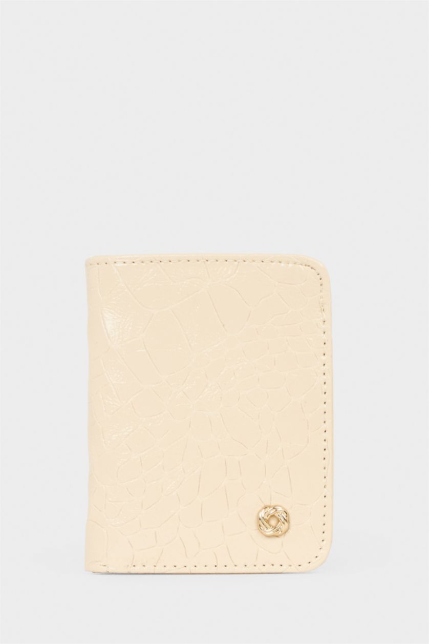 Kadın Bej Kadın Suni Deri Cüzdan