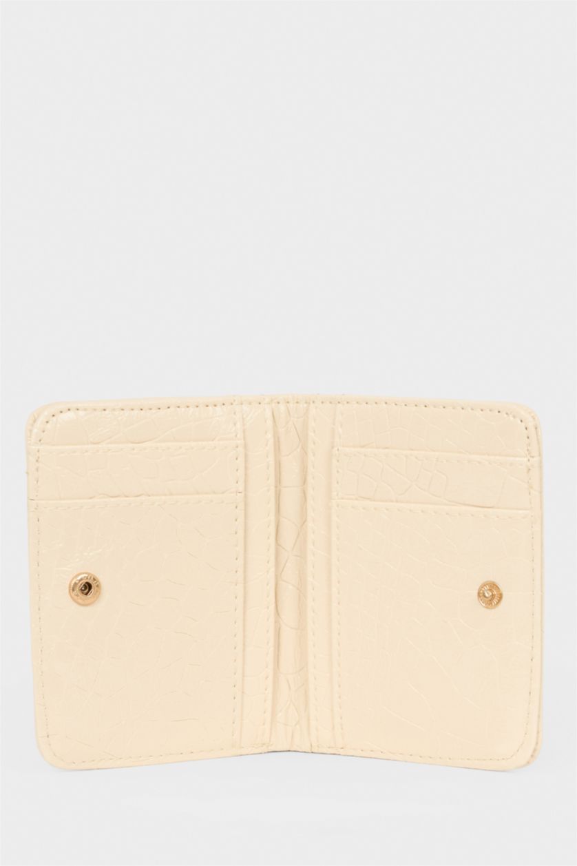 Kadın Bej Kadın Suni Deri Cüzdan