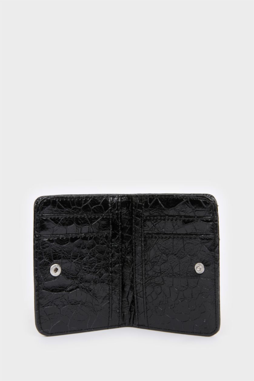 Kadın Siyah Kadın Suni Deri Cüzdan