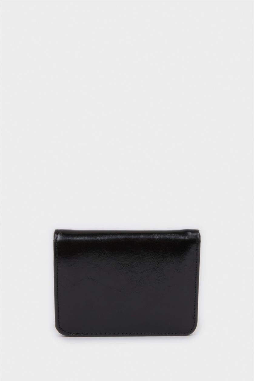 Kadın Siyah Kadın Suni Deri Cüzdan