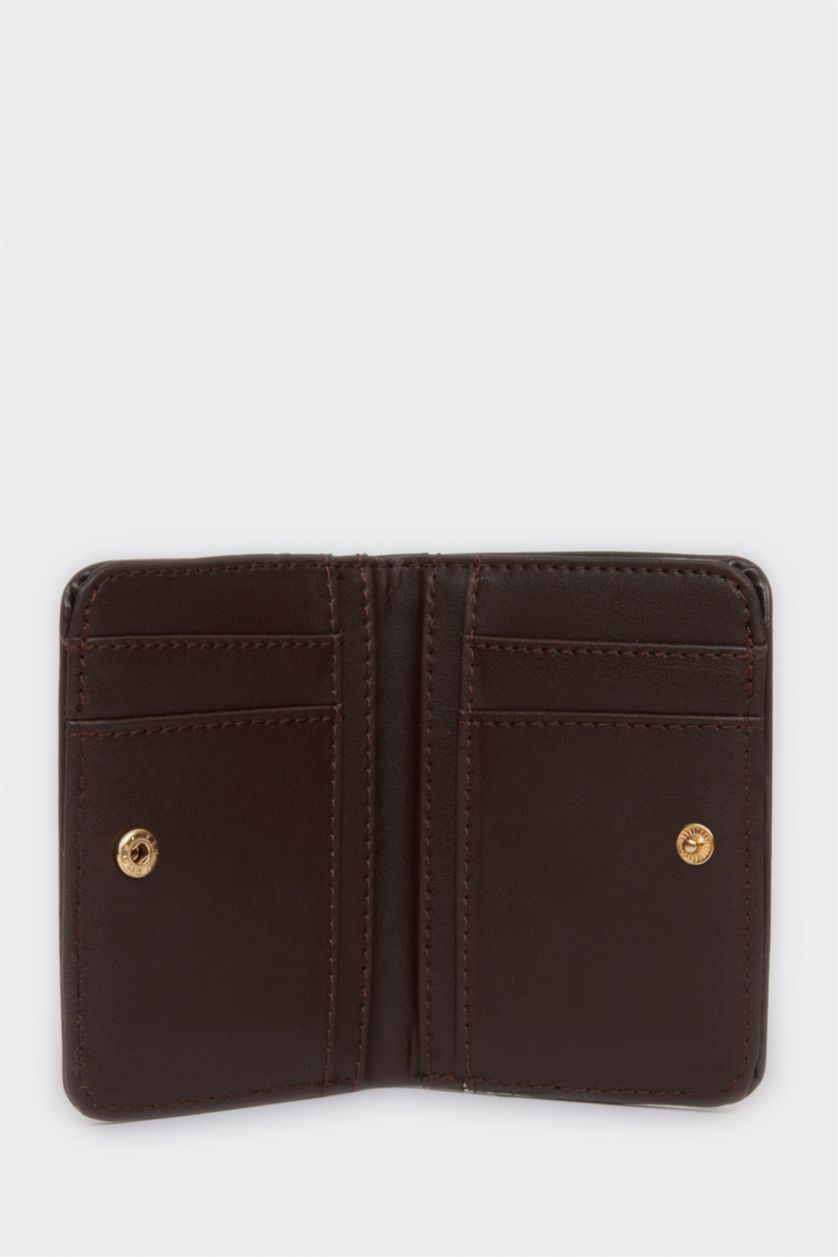 Kadın Kahve Kadın Suni Deri Cüzdan