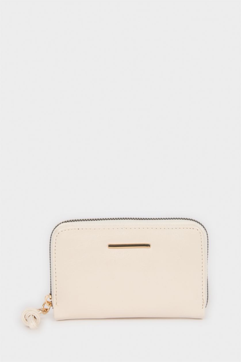 Kadın Bej Kadın Suni Deri Cüzdan