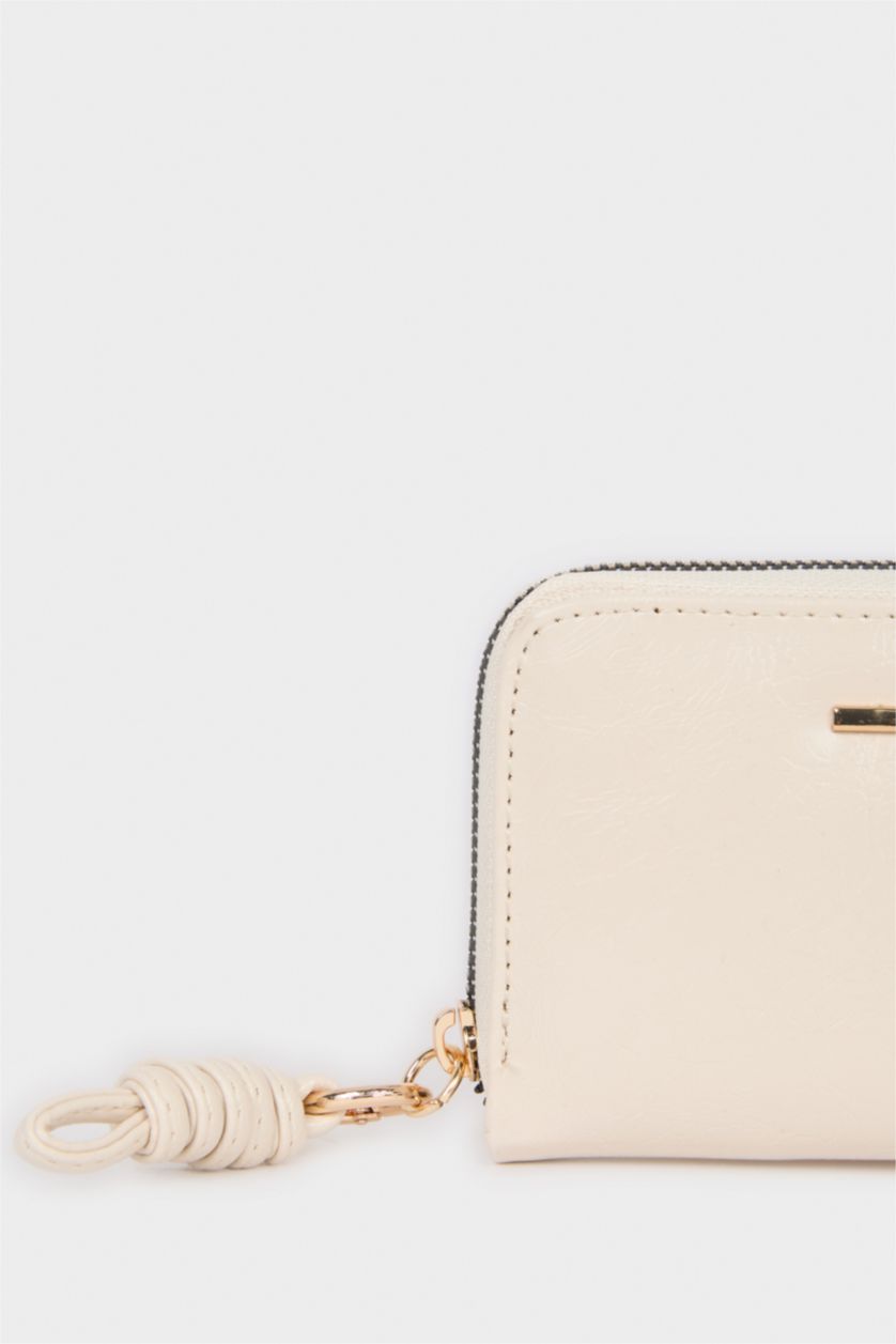 Kadın Bej Kadın Suni Deri Cüzdan