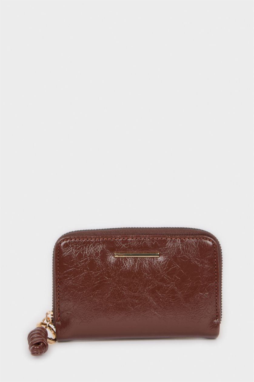 Kadın Kahve Kadın Suni Deri Cüzdan