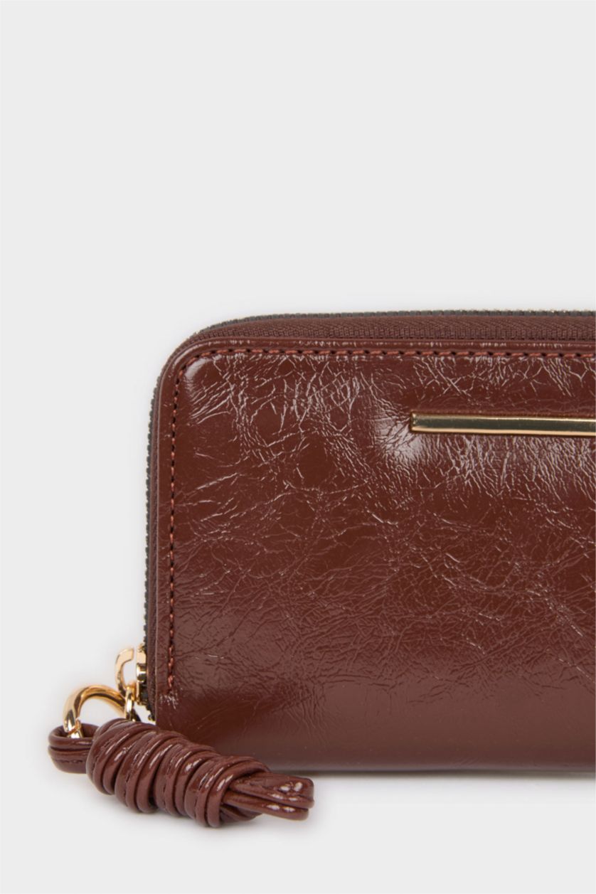 Kadın Kahve Kadın Suni Deri Cüzdan