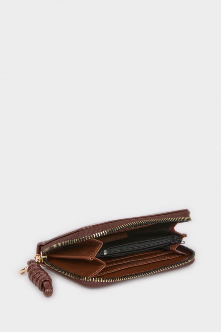 Kadın Kahve Kadın Suni Deri Cüzdan