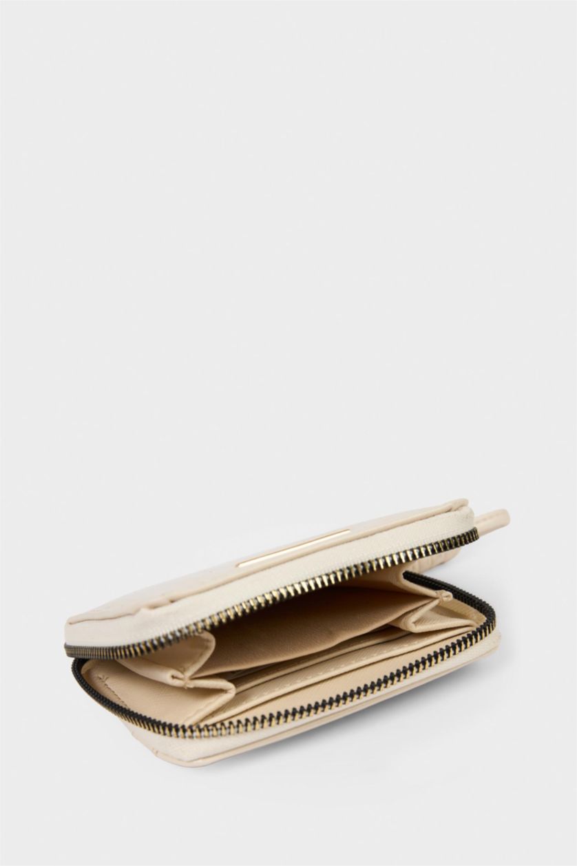 Kadın Bej Kadın Suni Deri Cüzdan