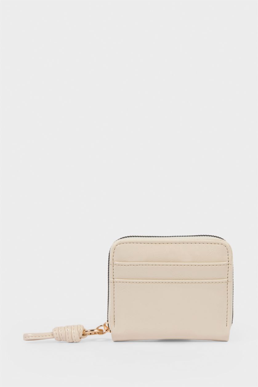 Kadın Bej Kadın Suni Deri Cüzdan