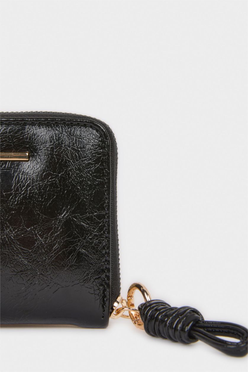 Kadın Siyah Kadın Suni Deri Cüzdan