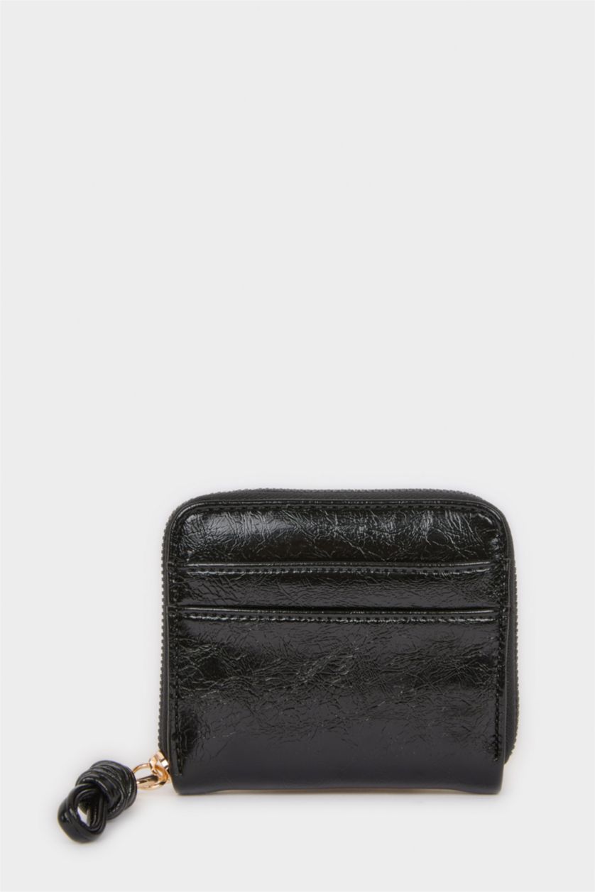 Kadın Siyah Kadın Suni Deri Cüzdan