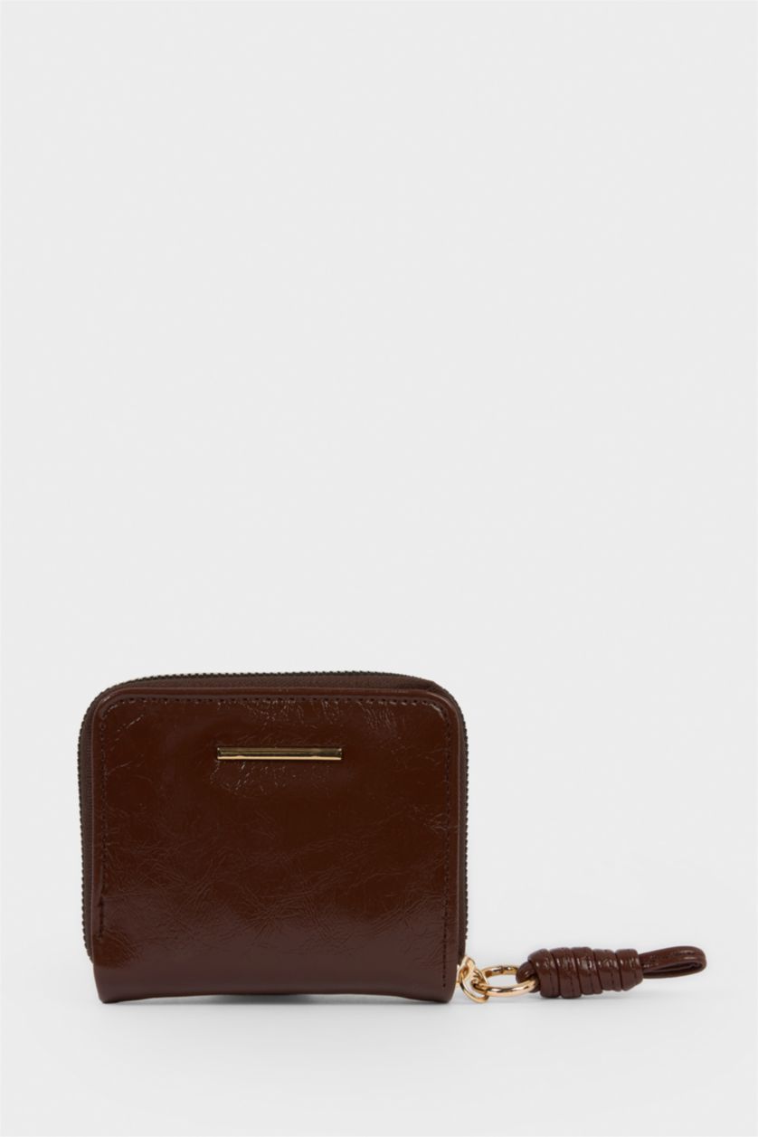 Kadın Kahve Kadın Suni Deri Cüzdan