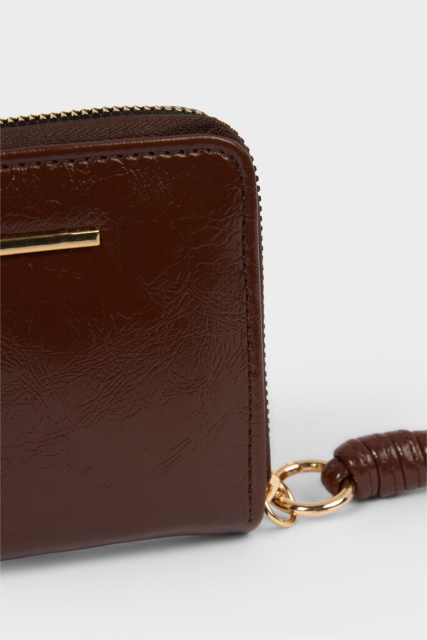 Kadın Kahve Kadın Suni Deri Cüzdan