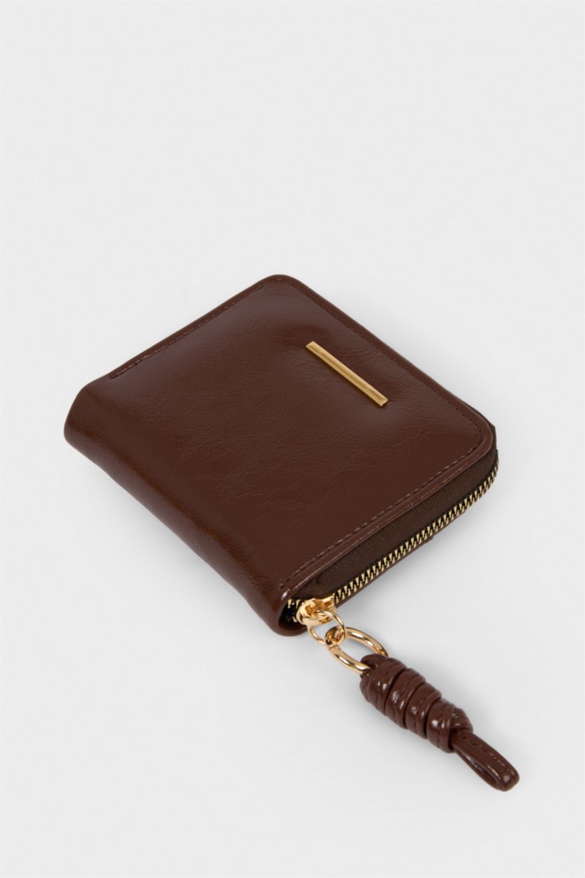 Kadın Kahve Kadın Suni Deri Cüzdan