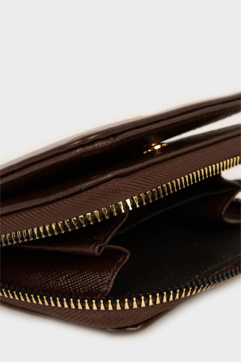 Kadın Kahve Kadın Suni Deri Cüzdan