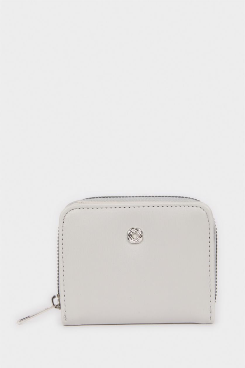 Kadın Gri Kadın Suni Deri Cüzdan