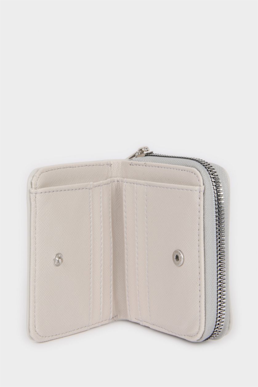 Kadın Gri Kadın Suni Deri Cüzdan