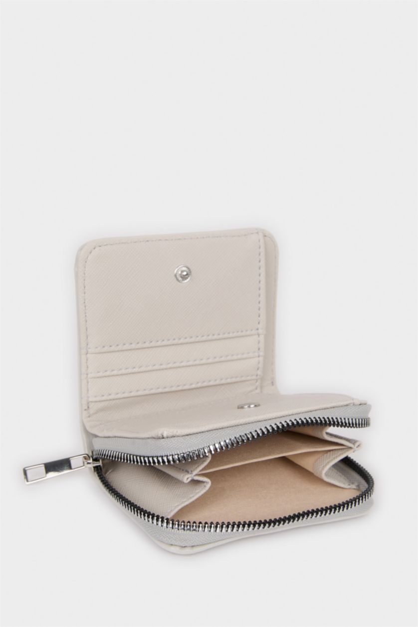 Kadın Gri Kadın Suni Deri Cüzdan