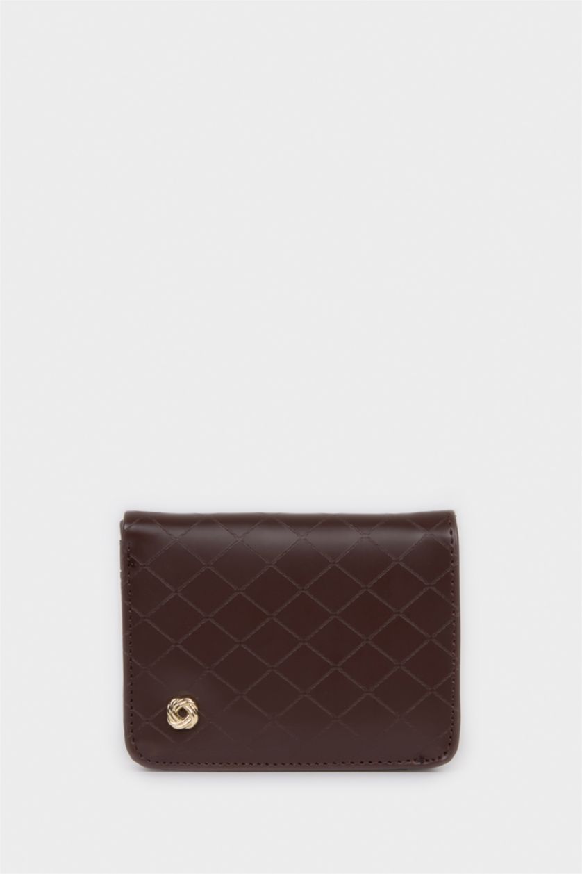 Kadın Kahve Kadın Suni Deri Cüzdan