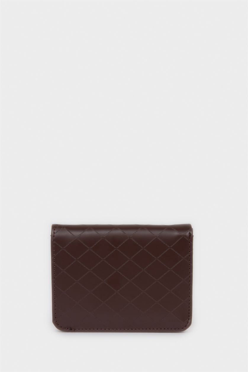 Kadın Kahve Kadın Suni Deri Cüzdan