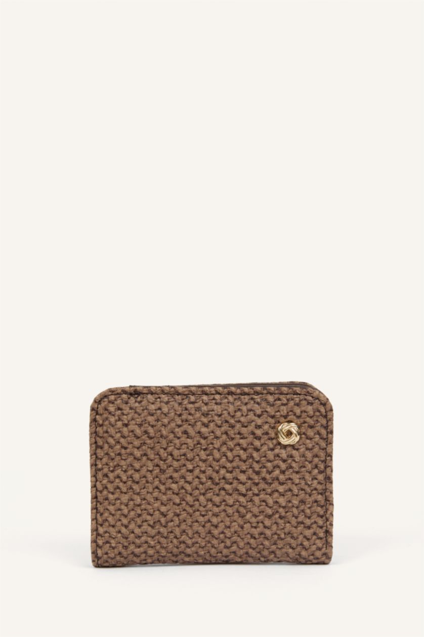 Kadın Kahve Suni Deri Cüzdan