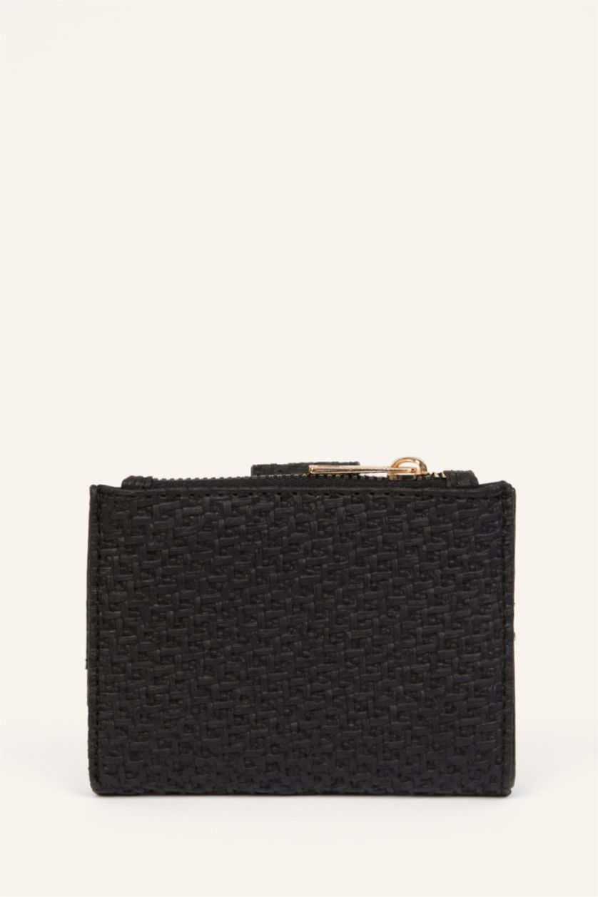 Kadın Siyah Suni Deri Cüzdan